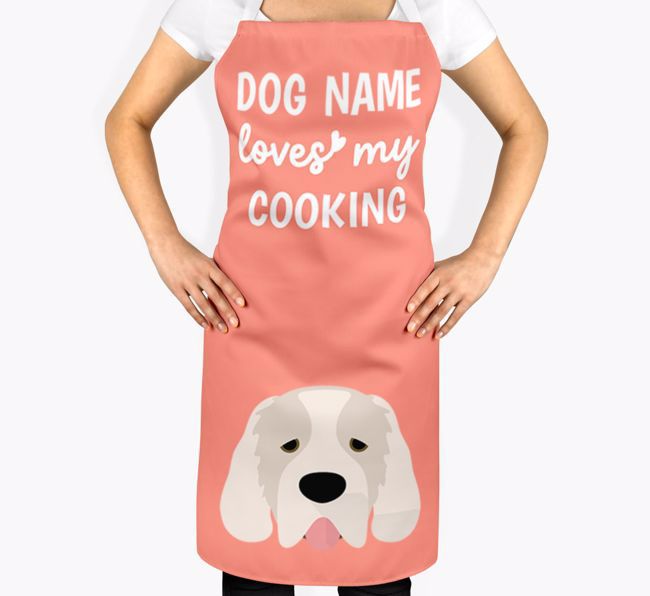 Loves My Cooking: Personalised {breedFullName} Apron